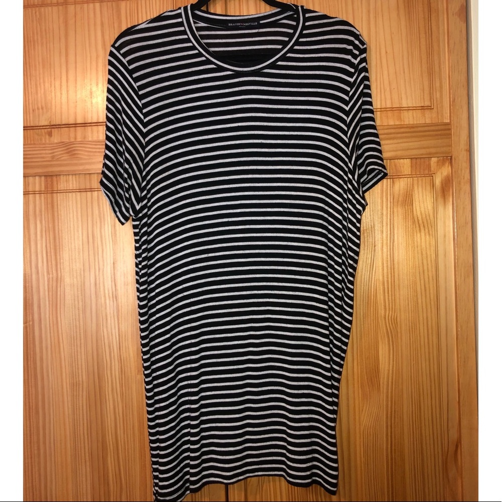 Brandy Melville striped t-shirt dress